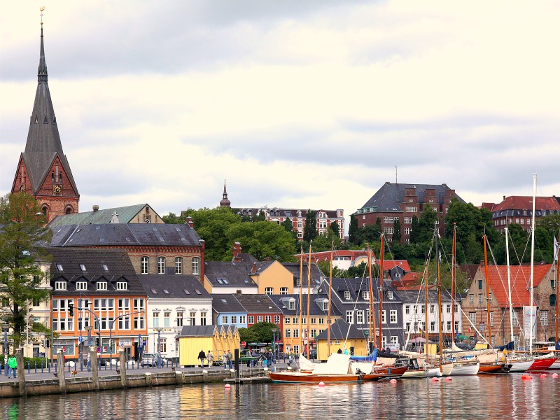 Flensburg aan het Fjord