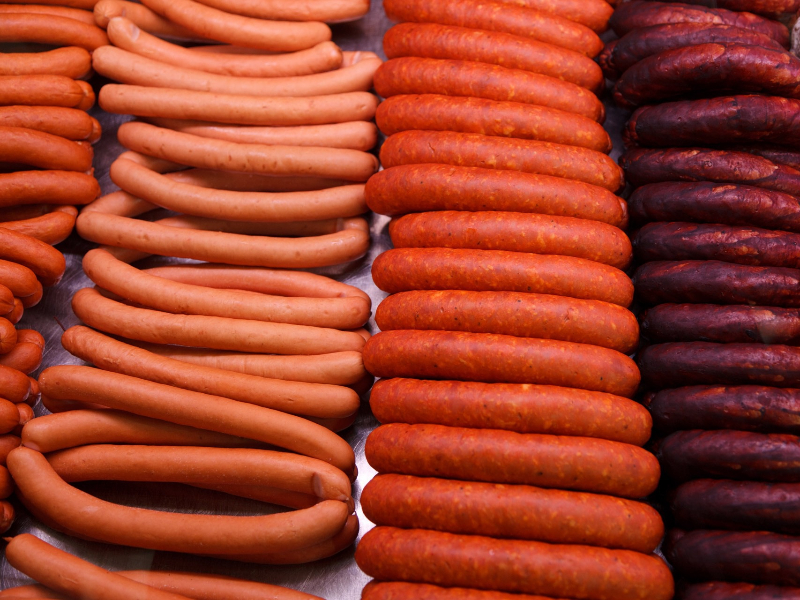 De beroemde Frankfurter Worst