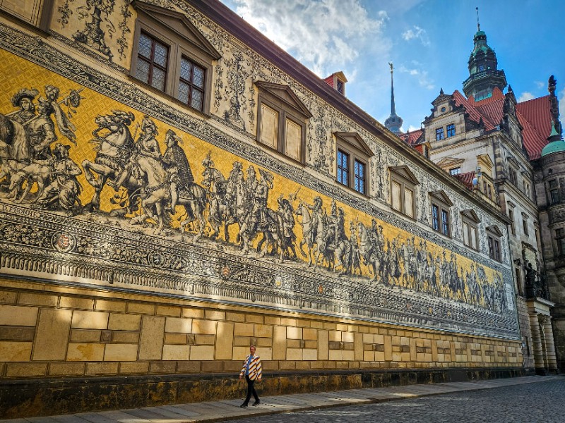 De Fürstenzug in Dresden