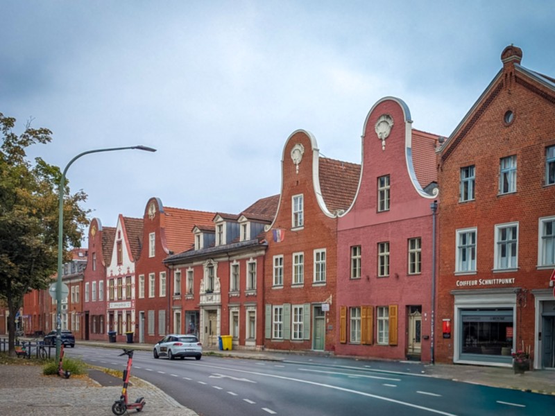 Mooie gevels in de Hollandse wijk