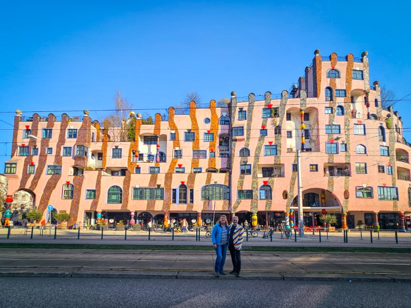 Patrick en Sabine voor de Groene Citadel