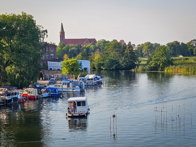De Havel met op de achtergrond de Brandenburger Dom