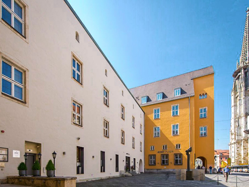 Het aanzicht van hotel Achat Hotel Herzog am Dom