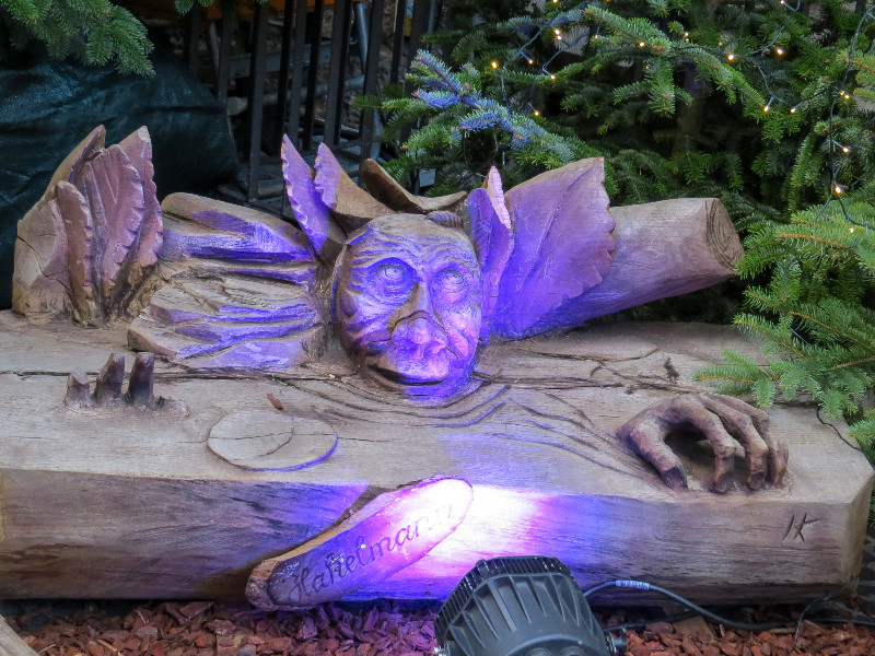 Sprookjes op de kerstmarkt in Hildesheim