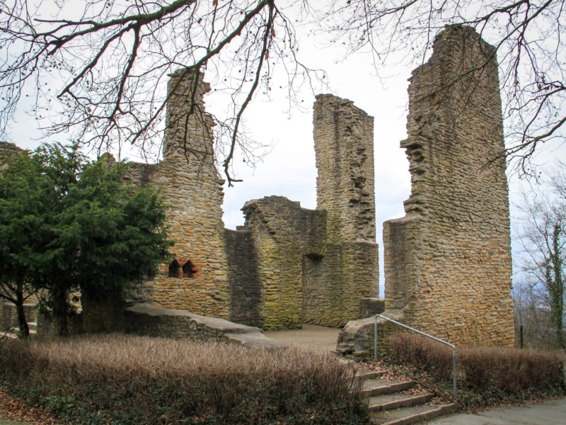 De ruïne van Hohensyburg