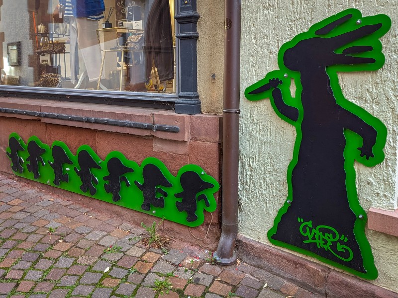 En de graffitti afgeleide daarvan: Horrorwittschen