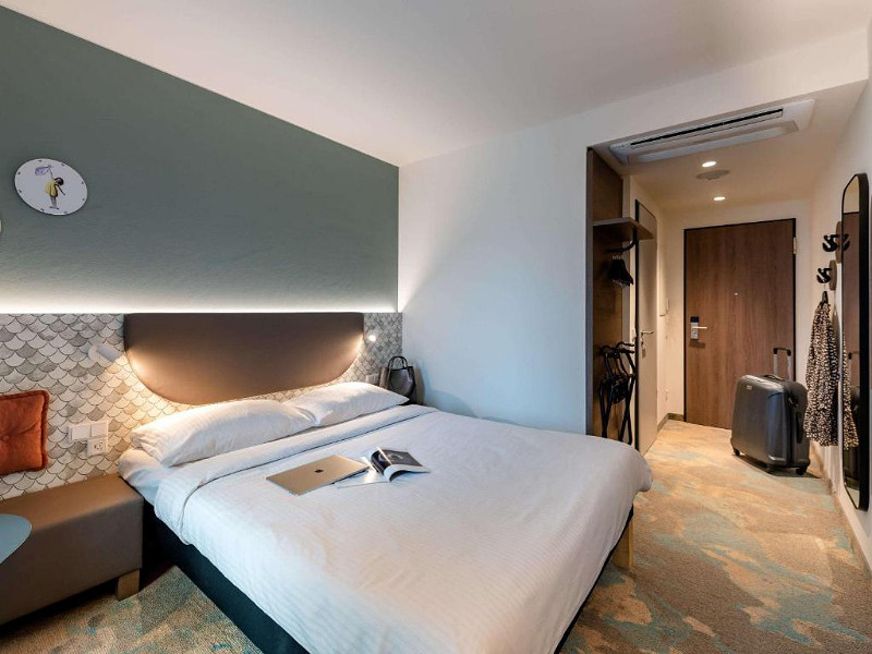 Kamer van het Ibis Styles Kiel