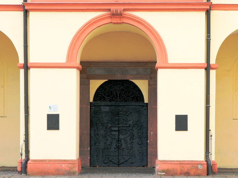 Ingang van de graftombe in het Unteres Schloss
