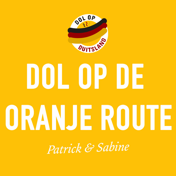 Dol op de Oranje Route in Duitsland
