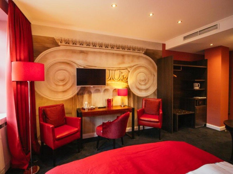 Eén van de individueel ingerichte kamers in Boutique Hotel Classico