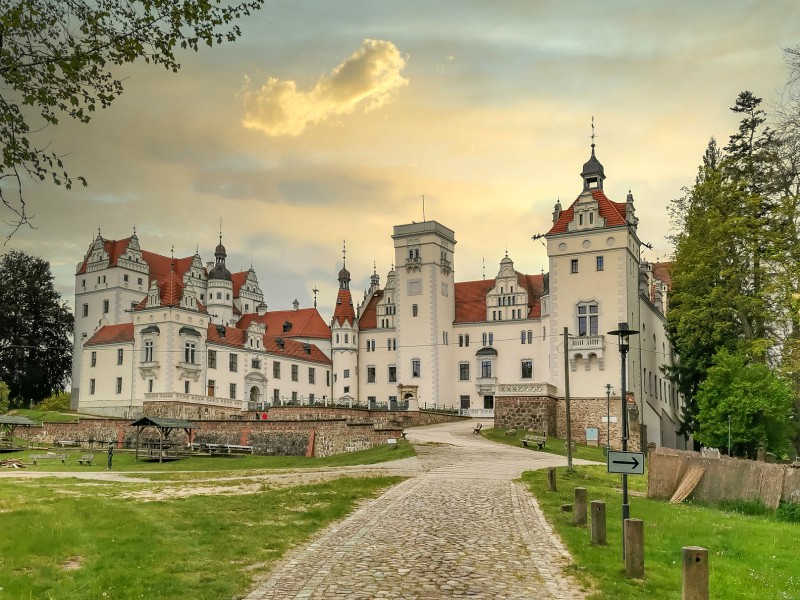 Kasteel Boltzenburg in de landstreek Uckermark