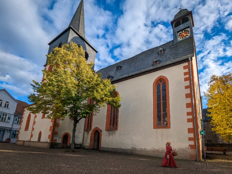 De Katharinenkirche aan het Marktplein