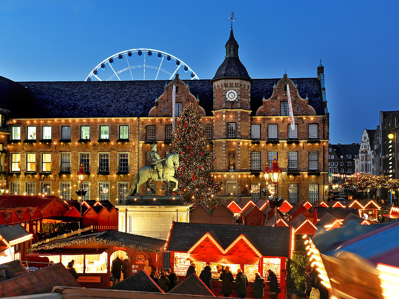 Kerstmarkt in Dusseldorf