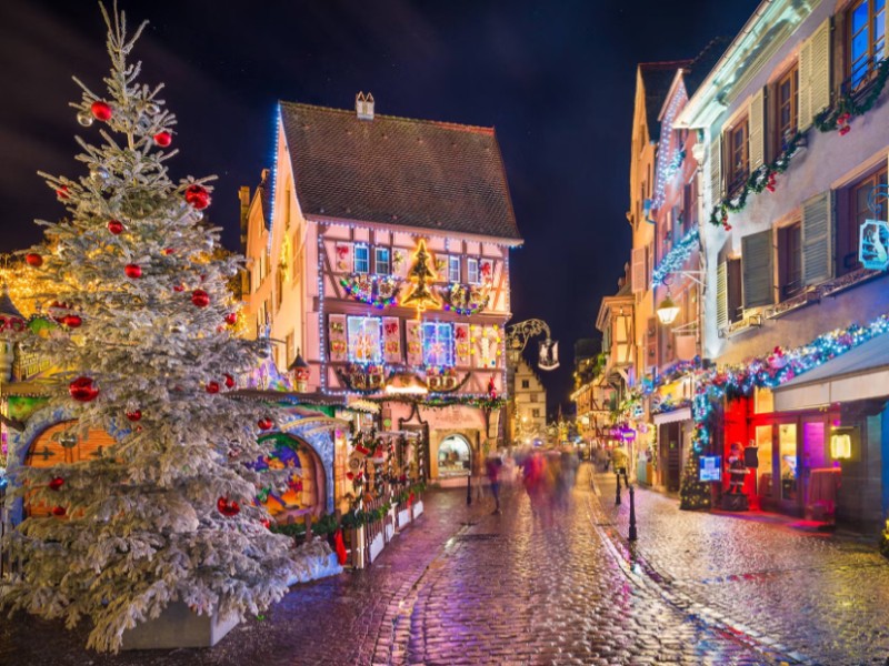 Kerstmarkt in Colmar
