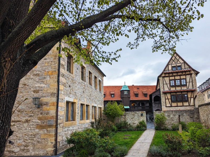 Het Augustiner klooster in Erfurt