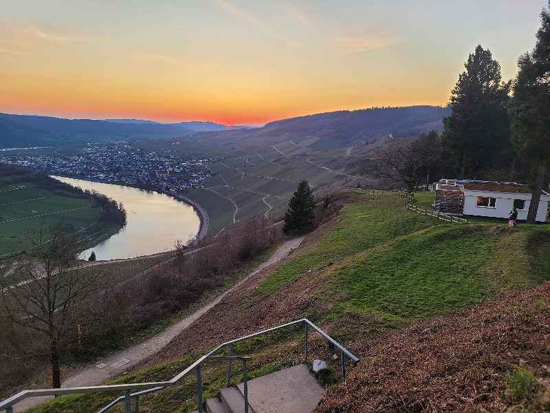 Zonsondergang bij Landal Mont Royal