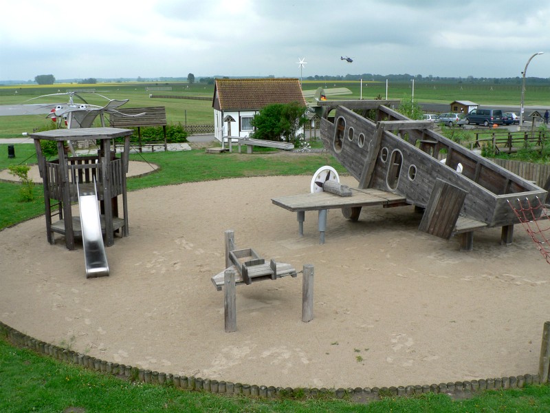 Speeltuin bij het Lilienthal museum