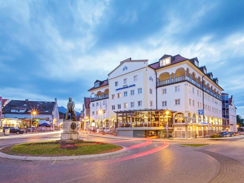 Het Luitpoldpark hotel in Fussen
