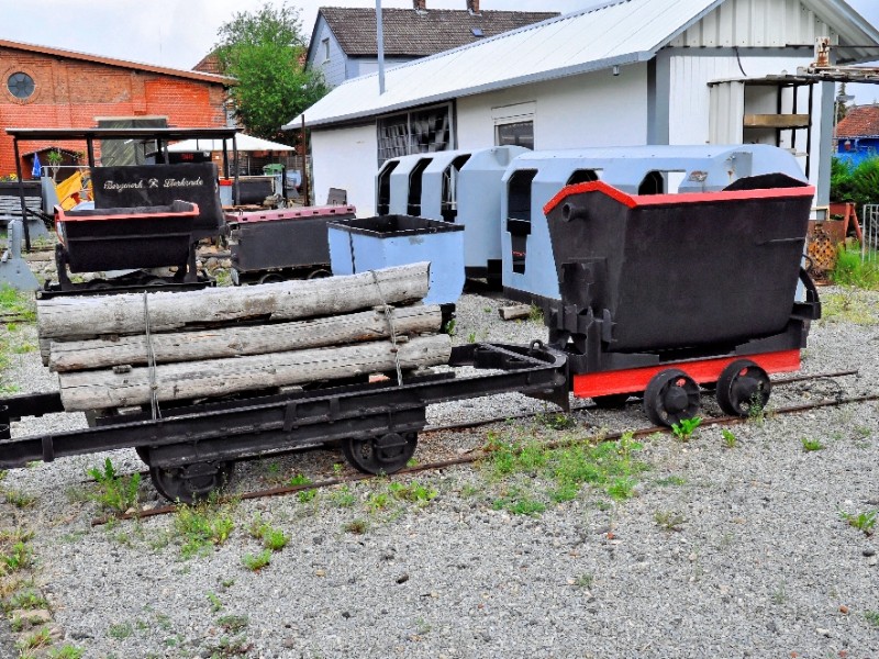 Mijntreintjes bij de Klosterstollen