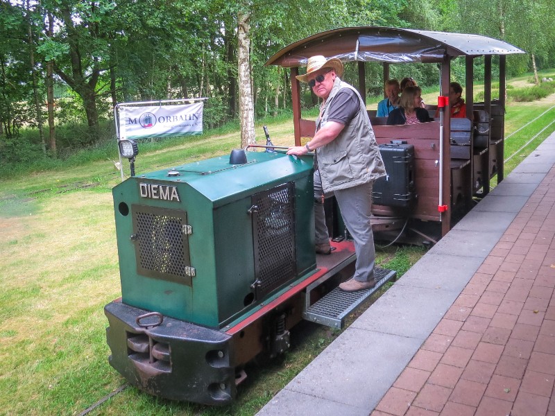 Het Moorfahrt treintje