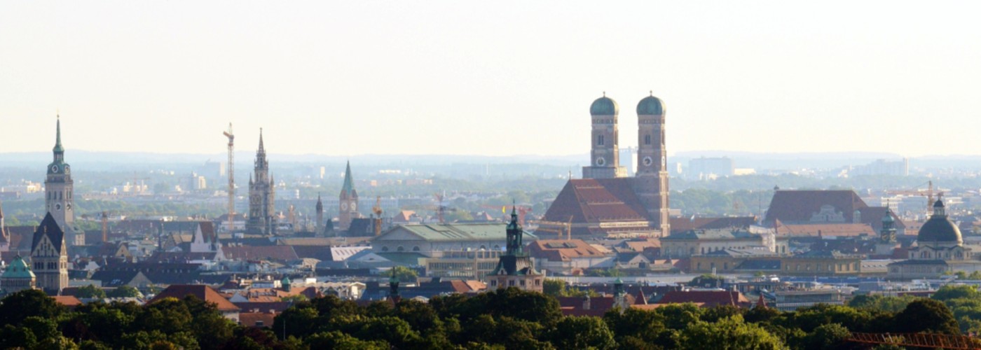 uitzicht over de Duitse stad München