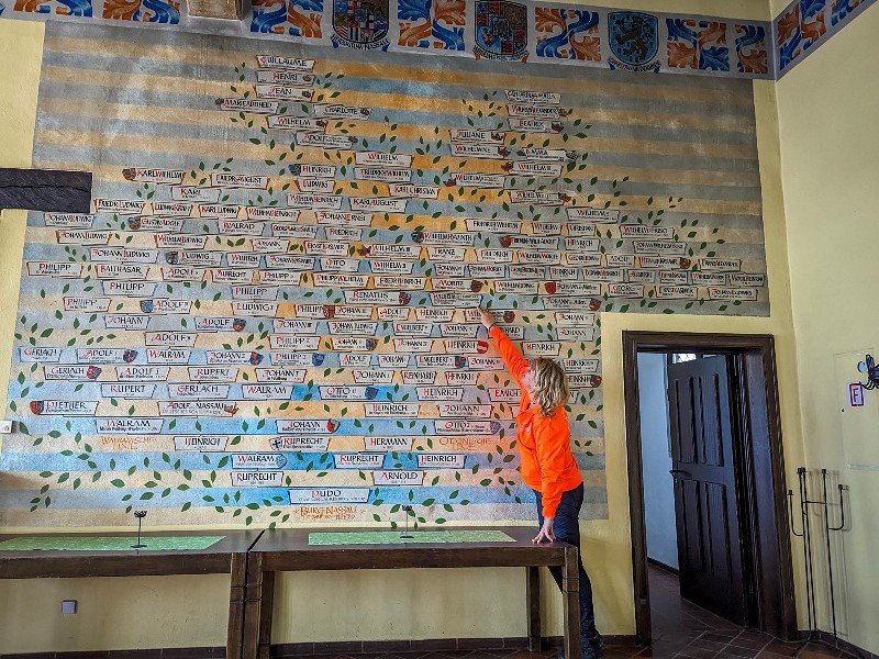 Sabine vindt Willem van Oranje in de stamboom van Huis Nassau