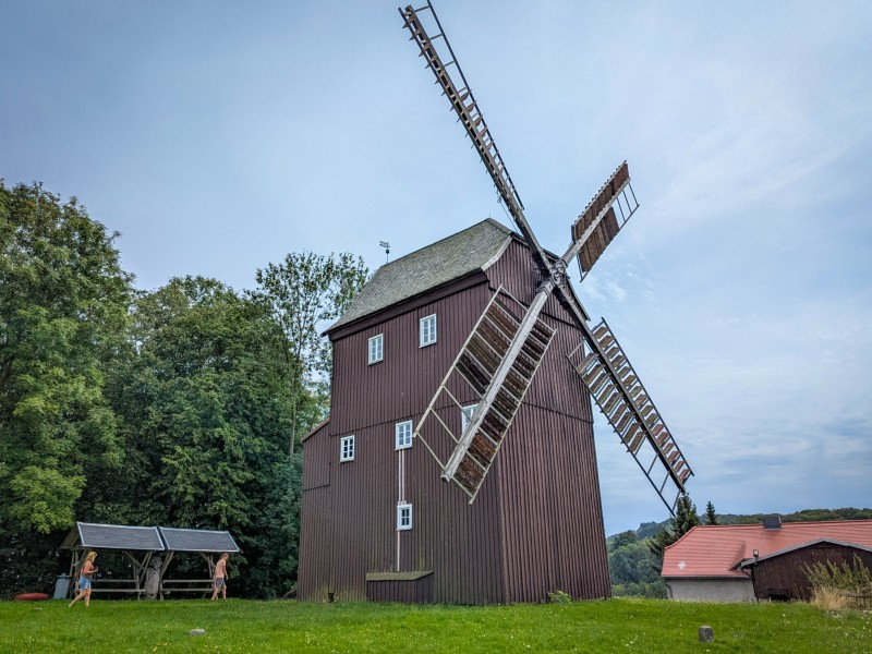 We bekijken de Neumannmühle in Oderwitz