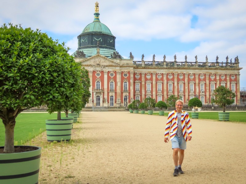 Het Nieuwe Paleis in Park Sanssouci