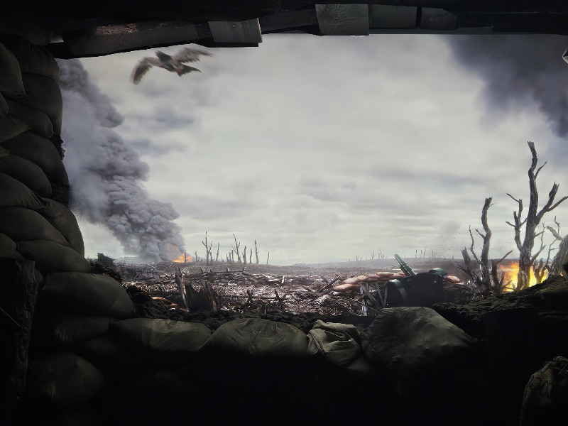 De oorlog in het Deutschlandmuseum