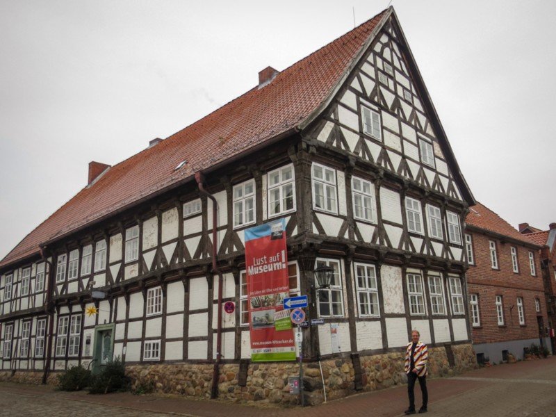 Het oude Tolhuis met museum in Hitzacker