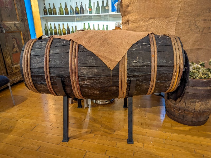 Het oudste biervat van Duitsland staat in het Stadsmuseum van Einbeck