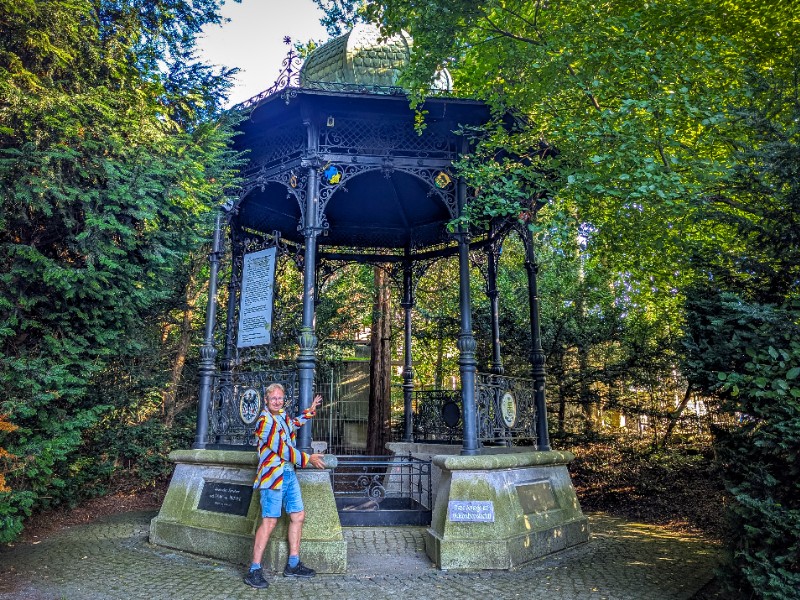 Patrick bij de oudste, en wat ons betreft mooiste Spreebron