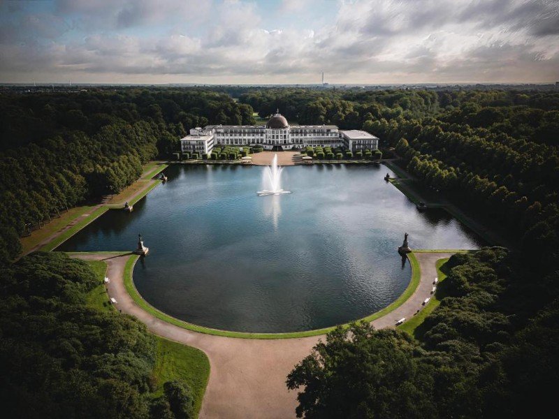 Het Parkhotel Bremen aan het Bürgerpark