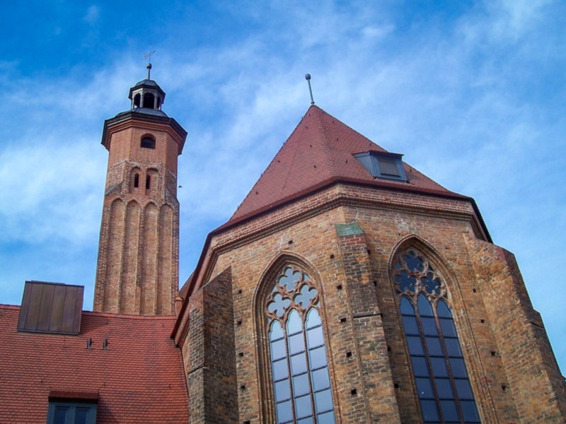 Het gerestaureerde Pauli klooster, waar het Landesmuseum zich in bevindt