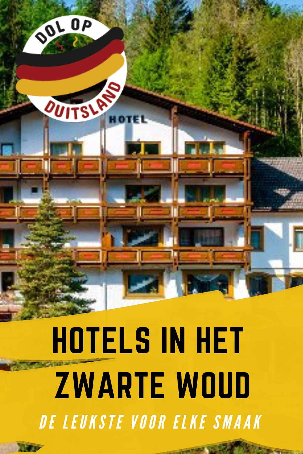 Bewaar deze pin over de hotels in het Zwarte Woud