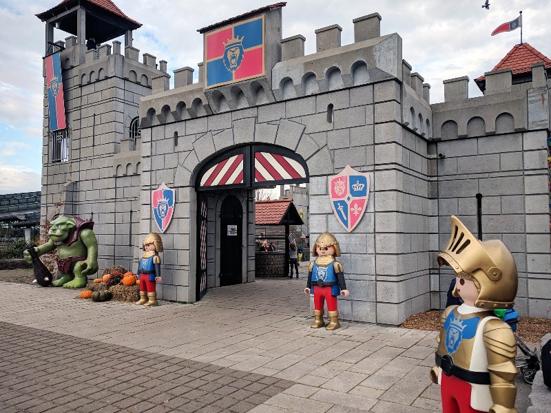 Kasteel in het Playmobil Funpark