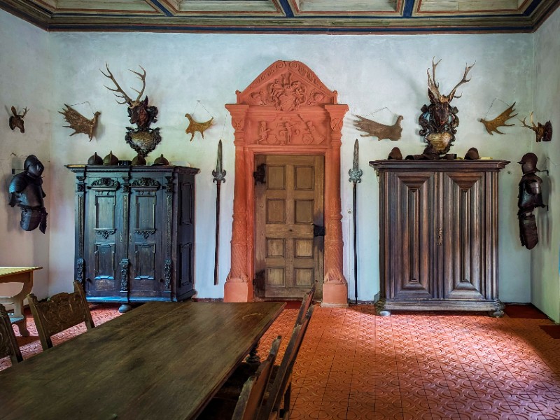 De Ridderzaal van Slot Mespelbrunn