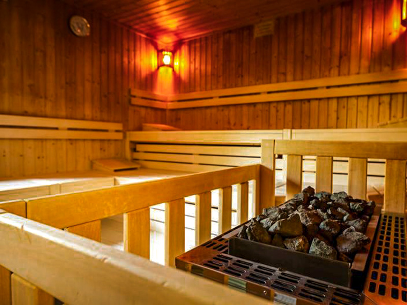 De sauna bij Ringhotel Villa Westerberge