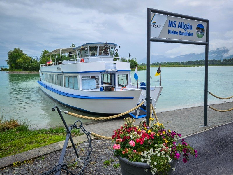 Maak een rondvaart op de Forggensee