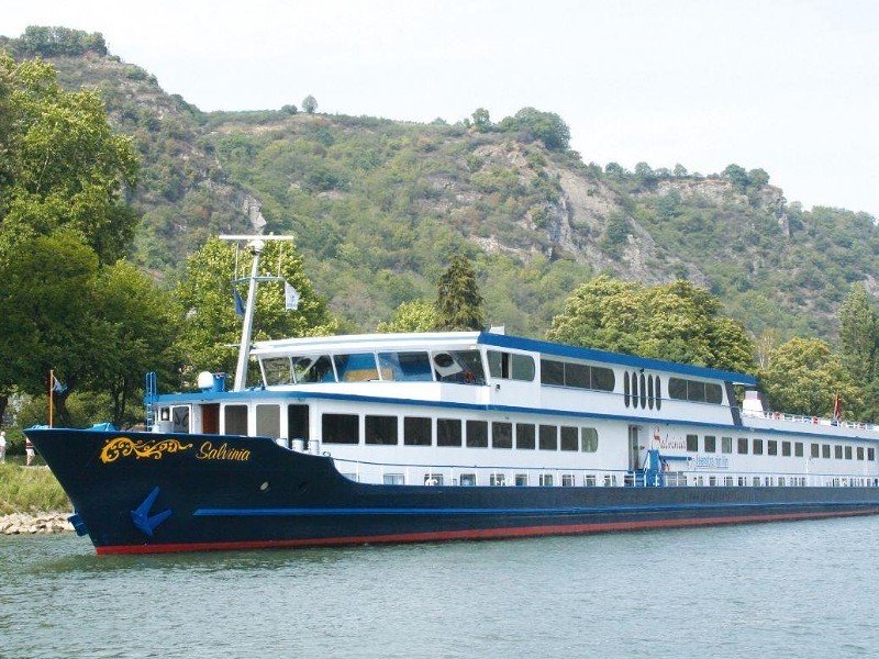Het cruiseschip de Salvinia