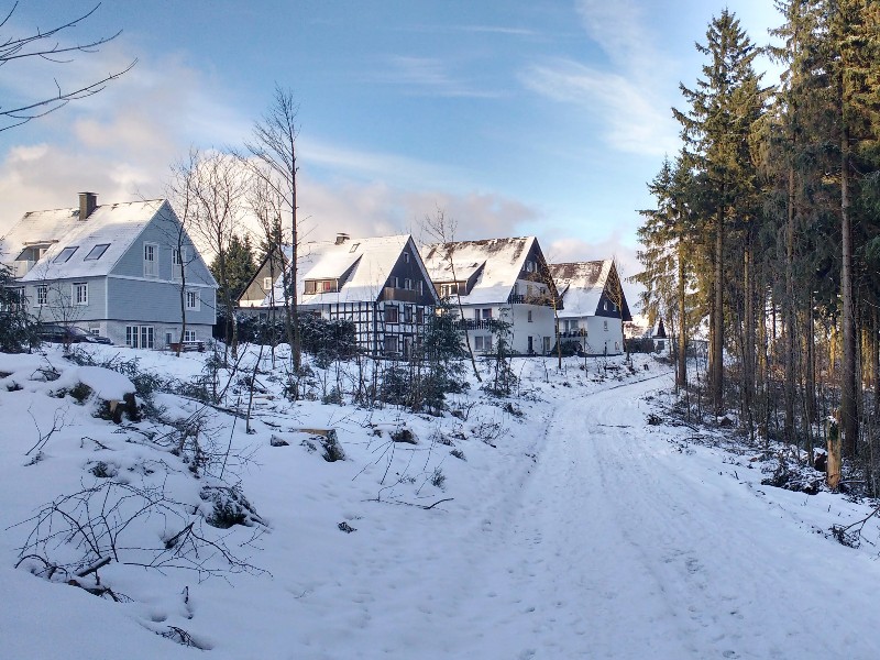 Sneeuw in het Sauerland