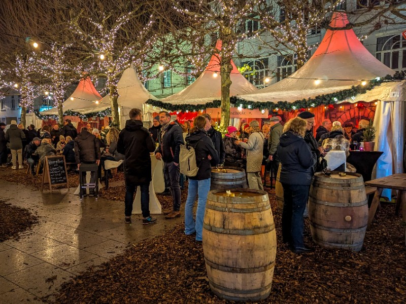 Het Scandinavische Kerstdorp in Oldenburg