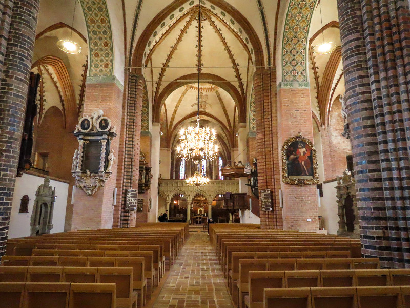 Interieur van de Dom van Schleswig