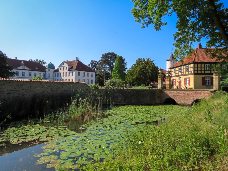 Schloss Hünnefeld vlakbij Bad Essen
