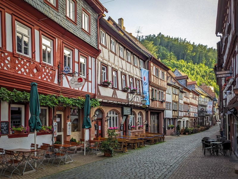 Het Schwarzviertel in Miltenberg