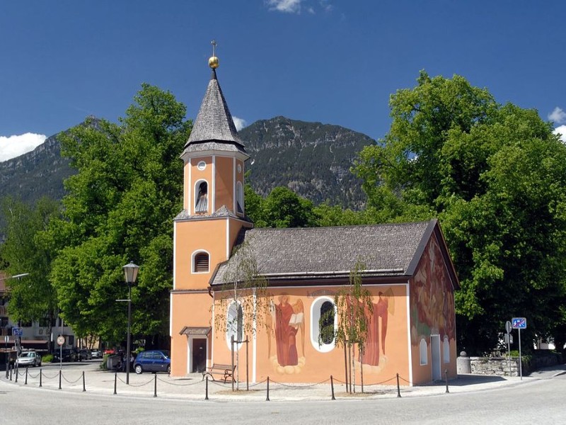 De Sebastianskerk in Garmisch-Partenkirchen