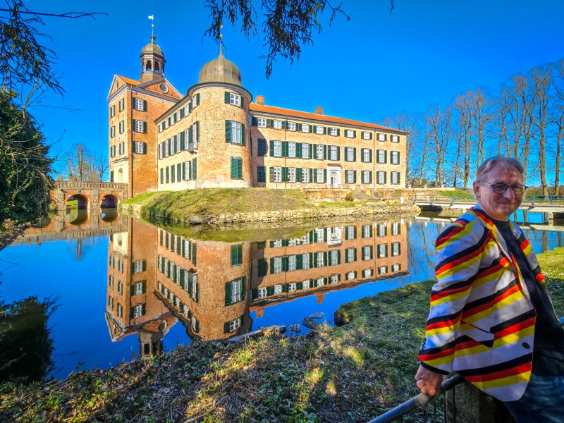 Patrick bij Slot Eutin