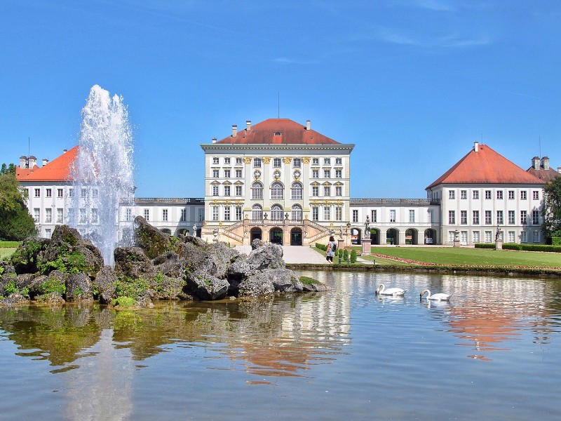 Slot Nymphenburg in het Oosten van München