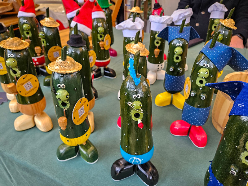 Deze zijn zo grappig, souvenir augurken uit het Spreewald