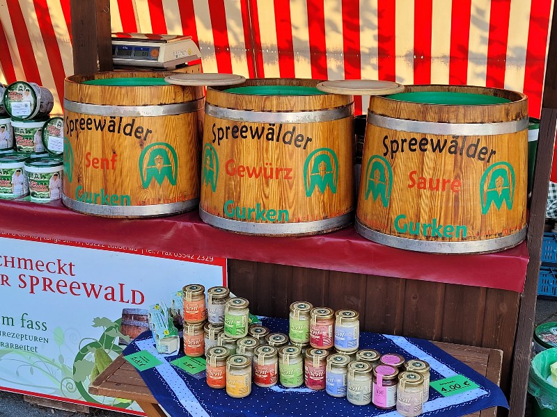 Spreewälder Gürken in verschillende smaken